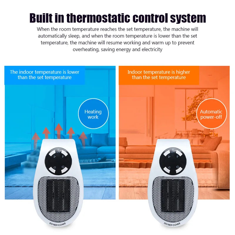 TurboHeat™ | Compacte, energiezuinige plug-in verwarming